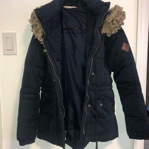 Navy winter jacket